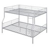 NicBex Bunk Bed with Ladder,Able to Split 2 Twin Beds,Loft Bed with Guardrail for Bedroom,Twin Over Twin/Full Over Full/Full XL Over Queen - 4 of 4