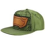 Halo Infinite Master Chief Embroidered Cosplay Snapback Hat for Men