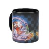 Five Nights At Freddy's Freddy Fazbear's Mega Pizza Plex 16 oz Black Ceramic Mug - 3 of 4