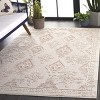 Milos MLO106 Power Loomed Indoor/Outdoor Area Rug - Ivory/Rust - 8'x10'- Safavieh - 2 of 4
