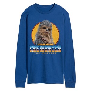 Men's - Star Wars - Chewbacca Long Sleeve Graphic T-Shirt - 1 of 3