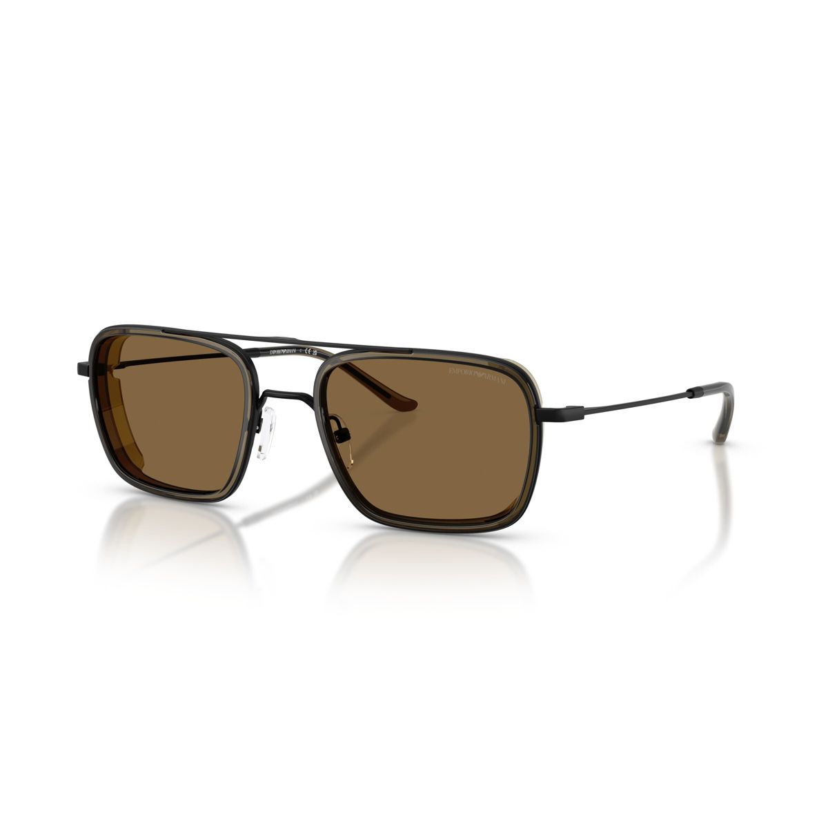 Emporio Armani EA2162 54mm Male Square Sunglasses - thumbnail 7