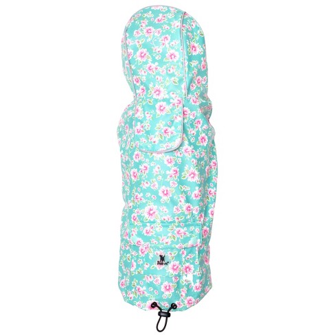 The Worthy Dog Water-resistant London Raincoat - Teal - Xl : Target