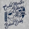 Mens Cookie Monster Classic Shirt - Sesame Street Cookie Monster Tee - Vintage Front and Back T-Shirt (Heather Grey, X-Large) - 3 of 4