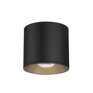 Maxim Lighting Stout 1 - Light Flush Mount in  Black - 1 of 1