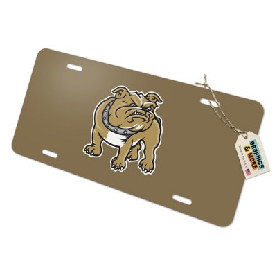University Of Georgia Bulldogs Aluminum Metal Novelty License Plate - Sports Fan Tag, HangTime 445