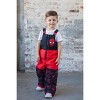 Marvel Avengers Spider-Man Zip Up Winter Snow Bib Ski Pants Toddler to Big Kid - 2 of 4