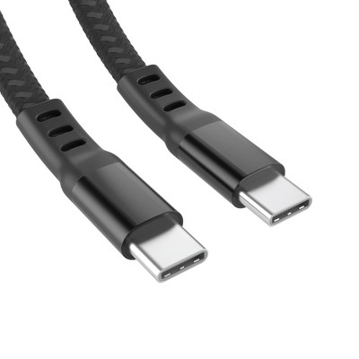 Just Wireless 6' 3.5mm to USB-C Audio Cable - Slate Gray