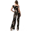 Women's Off the Shoulder Belted Jumpsuit - ariella - 3 of 3