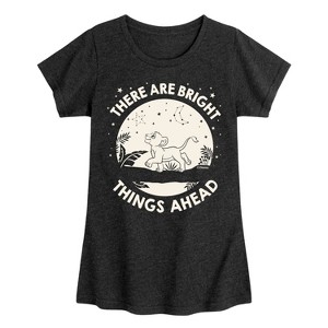Girls' - Disney - There Are Bright Things Ahead Fitted Short Sleeve Graphic T-Shirt - 1 of 4