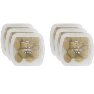 Divina Stuffed Feta Cheese Olives - Case of 6 - 5.5 oz - 1 of 2