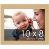 PosterPalooza | Photo Size Minimalist Yellow Picture Frame - UV Acrylic, Foam Board Backing, Hanging Hardware - 2 of 4