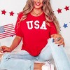 Simply Sage Market USA Bold Short Sleeve Tee - 2 of 4