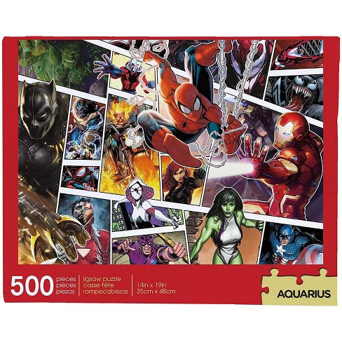 Aquarius Puzzles Marvel Comic Panels 500 Piece Jigsaw Puzzle