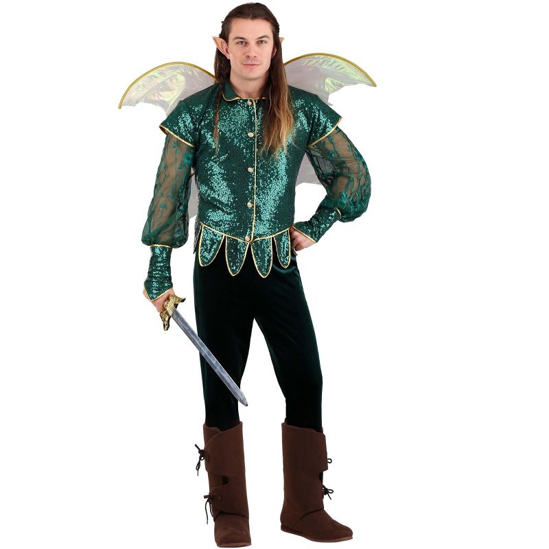 HalloweenCostumes.com Forest Fairy Men's Costume, 5 of 9