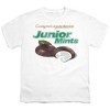 Tootsie Roll Junior Mints Logo Kids T Shirt For Youth, White - 2 of 4