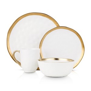 Stone Lain Florian 32-Piece Porcelain Dinnerware Set, Service for 8 - 1 of 4