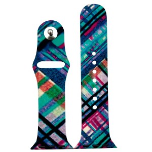 Olivia Pratt Seasonal Printed Silicone Apple Watch Band - 1 of 4