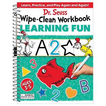 Dr. Seuss Wipe-Clean Workbook: Learning Fun - (Dr. Seuss Workbooks) by  Dr Seuss (Paperback)