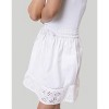 Reistor Women's Embroidered Drawstring Short Skirt - 2 of 4