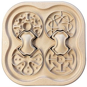 FouFIT 2-in-1 Dog Puzzle Toy and Slow Feeder, Interactive Nosework ...