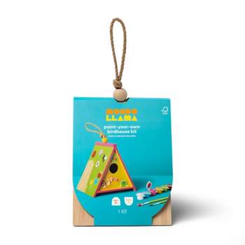 Paint-Your-Own Wood Birdhouse Craft Kit - Mondo Llama™