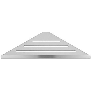 BWE Wall Mount 7.7 in. W x 12 in. D Triangular Bathroom Corner Shelf Shower Shelf Decorative Wall - 1 of 4