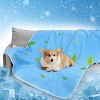 Kritter Planet Waterproof Cooling Blanket for Dogs, Reversible Leak-Proof Couch Bed Cover, Furniture Protector, Washable Comfortable Pet Blanket - 2 of 4