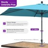 PURPLE LEAF Patio Umbrella Outdoor Table Umbrella Aluminum Frame Market Umbrella Sun Umbrella with 8 Sturdy Ribs - 3 of 4