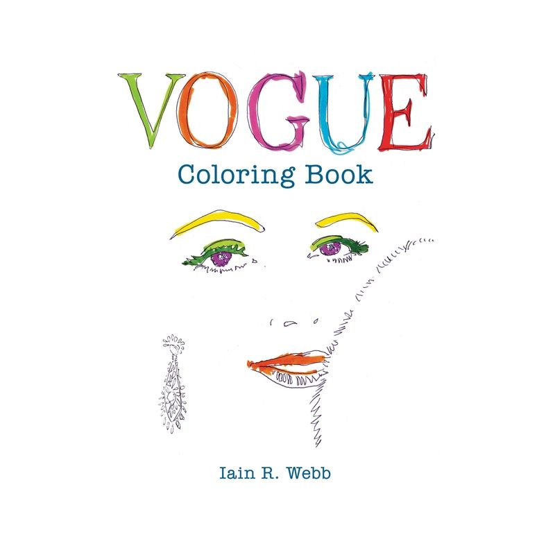Vogue Adult Coloring Book by Iain R. Webb, 1 of 2