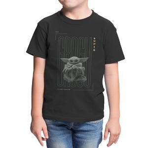 Star Wars The Mandalorian And Grogu Youth Grogu Snacking T shirt