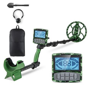 Metal Detector for Adults with 5 Professional Mode 3.5 MM Headphones Backlit - 1 of 4