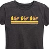 Women's - Pokémon - Pikachu Eevee Retro Short Sleeve Graphic T-Shirt - 2 of 4