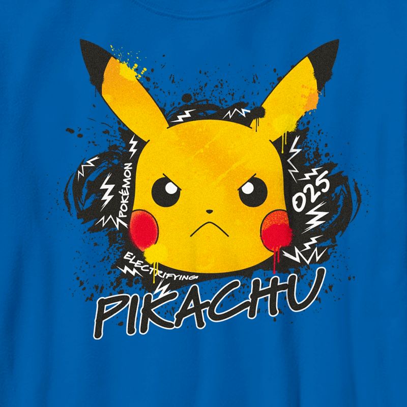 Boy's Pokemon Angry Pikachu T-Shirt, 2 of 6