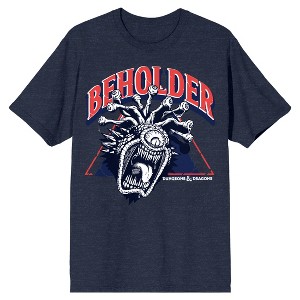 Dungeons & Dragons Beholder Juniors Navy Heather T-shirt - 1 of 1