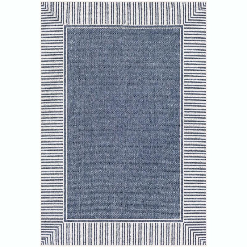 Mark & Day Balgonie Woven Indoor and Outdoor Area Rugs Charcoal, 1 of 7