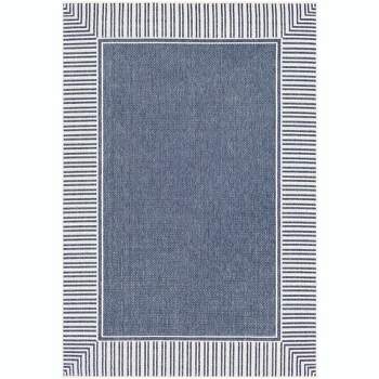 Mark & Day Balgonie Woven Indoor and Outdoor Area Rugs Charcoal