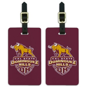 California State University Dominguez Hills Primary Logo Luggage ID Tags Suitcase Carry-On Cards - Set of 2 - 1 of 4