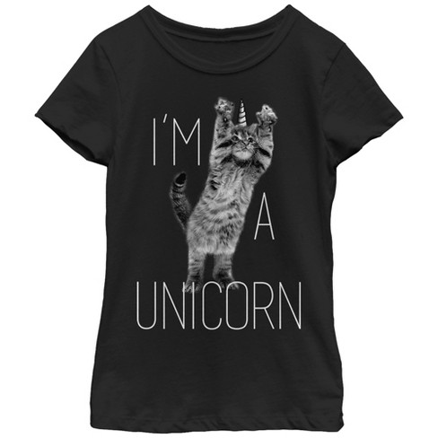 Unicorn hot sale cat shirt