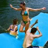 Costway 3-layer Water Mat Floating Pad Island Water Sports Recreation Relaxing 18' x 6' - 4 of 4