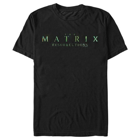 Men's The Matrix Resurrections Logo T-Shirt - Black - Small