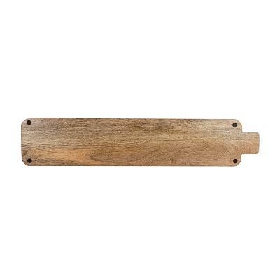 Natural Mango Wood 27 Inch Rustic Serving Tray