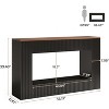 Tribesigns Modern Console Table, 55-Inch Wood Entryway Table with Storage, Narrow Long Sofa Table - 3 of 4
