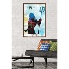 Trends International DC Comics Movie - Aquaman - Arthur Silhouette Framed Wall Poster Prints - 2 of 4