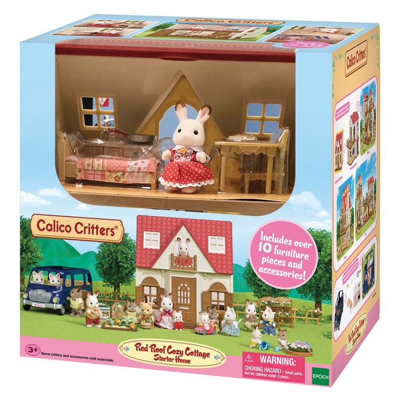 Calico Critters Red Roof Cozy Cottage, 4 of 13