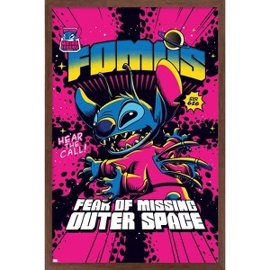 Trends International Disney Lilo and Stitch - Hear The Call Framed Wall Poster Prints - 1 of 4