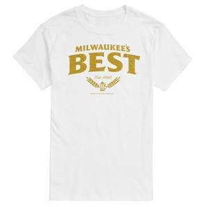 Men's - Milwaukees Best - Distressed Logo Short Sleeve Graphic T-Shirt - 1 of 4