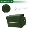 Unique Bargains Universal Car Tissue Holder Napkin Box Car Backseat Extra Large Tissue Organization Faux Leather - 3 of 4