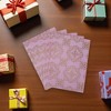 Unique Bargains Gift Wrap Paper Glossy Coated Paper 27.56 x 19.69inches 5 Pcs - 2 of 4