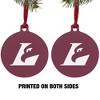 University of Wisconsin - La Crosse University Primary Logo Aluminum Holiday Christmas Tree Ornament - 2 of 4